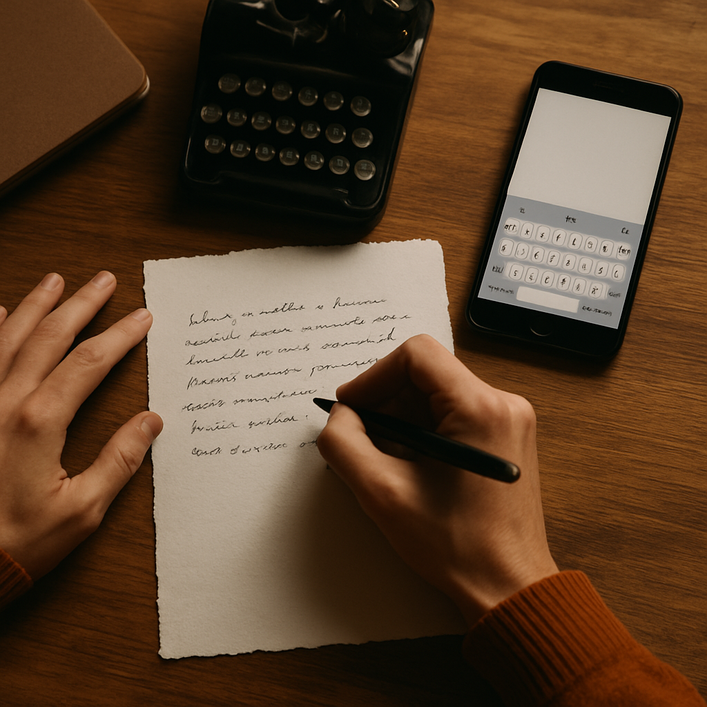 Reclaim Your Voice: Authentic Writing in the Age of AI and Predictive Text