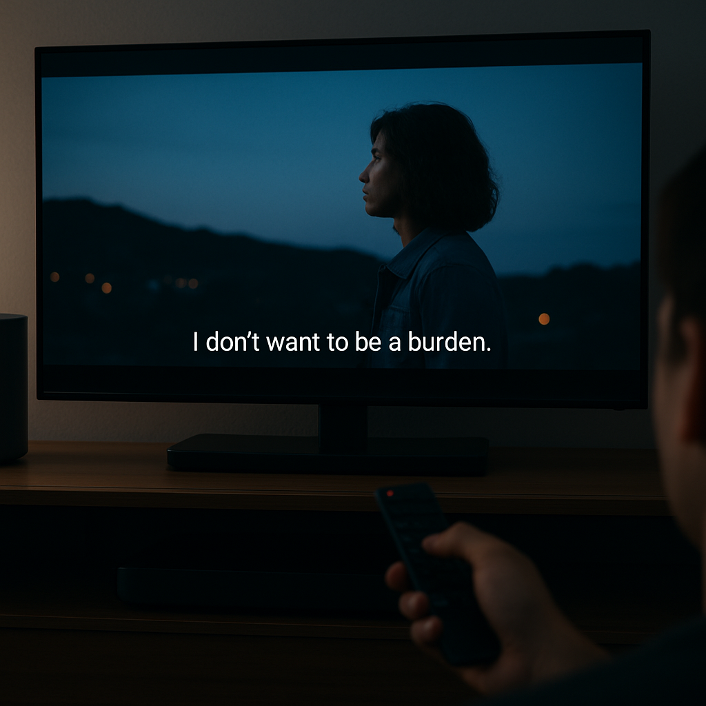 Dialogue-Only Subtitles: Cleaner Streaming for Enhanced Focus