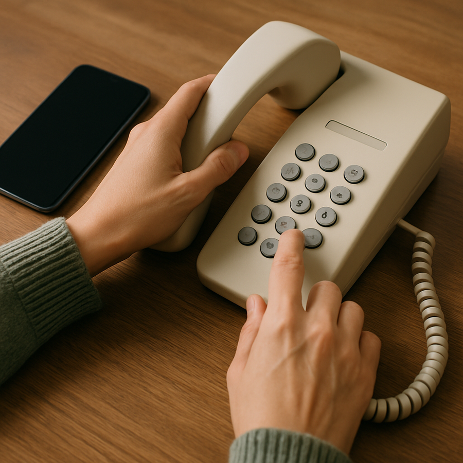 Rediscover Focus: Why a Landline Phone is Your Ultimate Digital Detox Tool