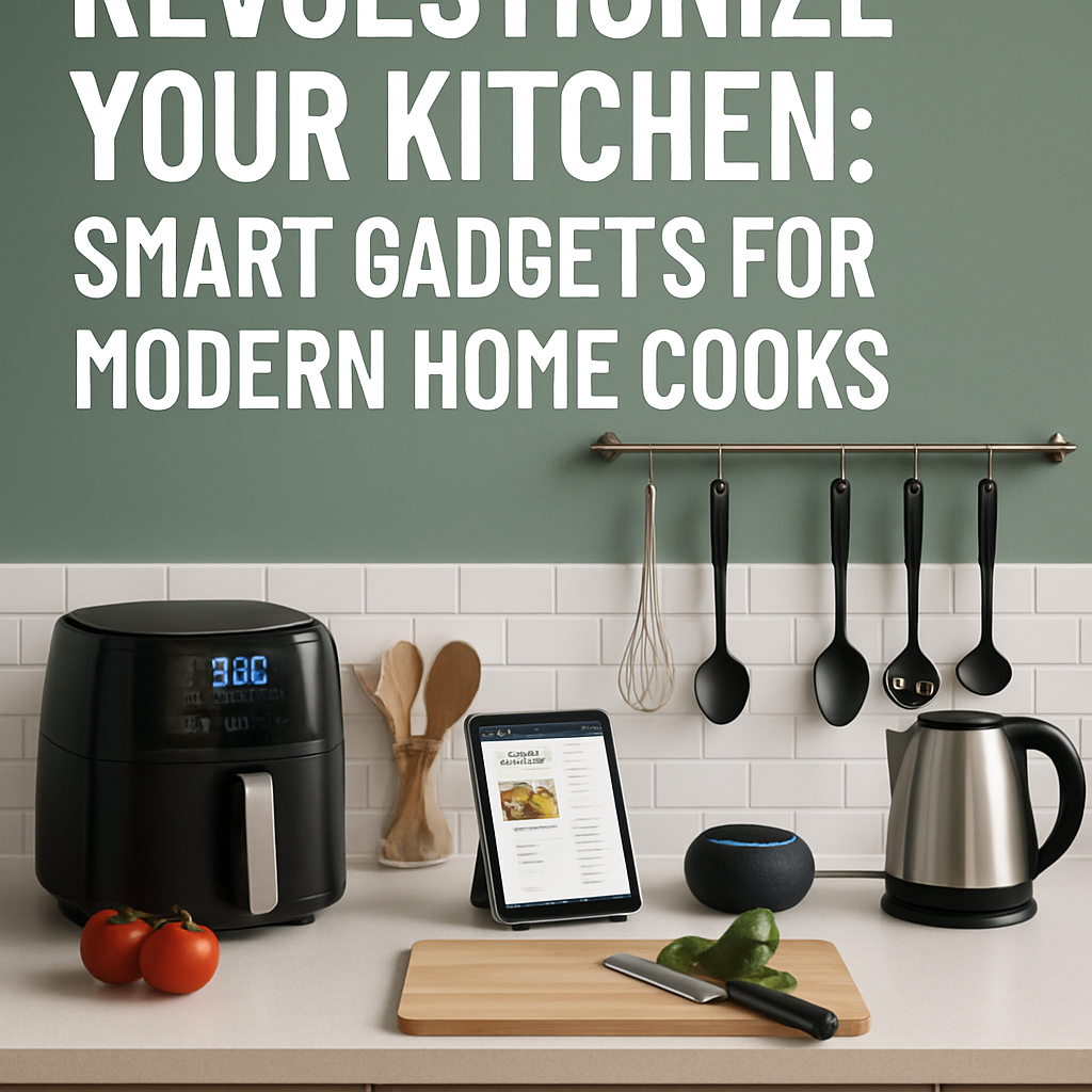 Revolutionize Your Kitchen: Smart Gadgets for Modern Home Cooks