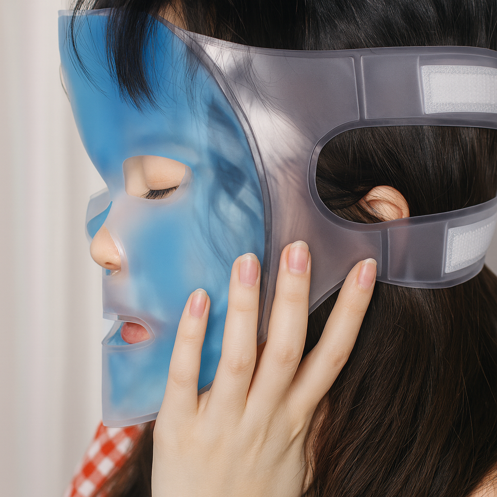 The Ultimate Relaxation Gift: Cooling Gel Face Mask for Hot & Cold Therapy & Stress Relief