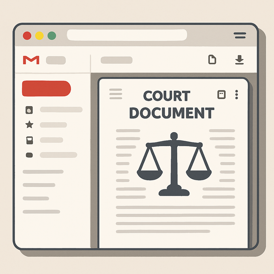 JMail: Read Unsealed Court Documents with a Familiar Gmail Interface