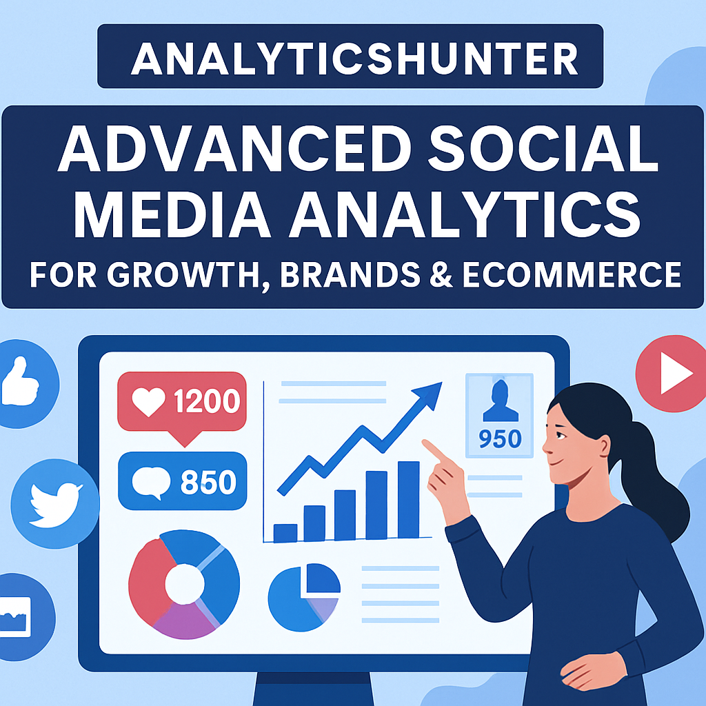 AnalyticsHunter: Advanced Social Media Analytics for Growth, Brands & eCommerce