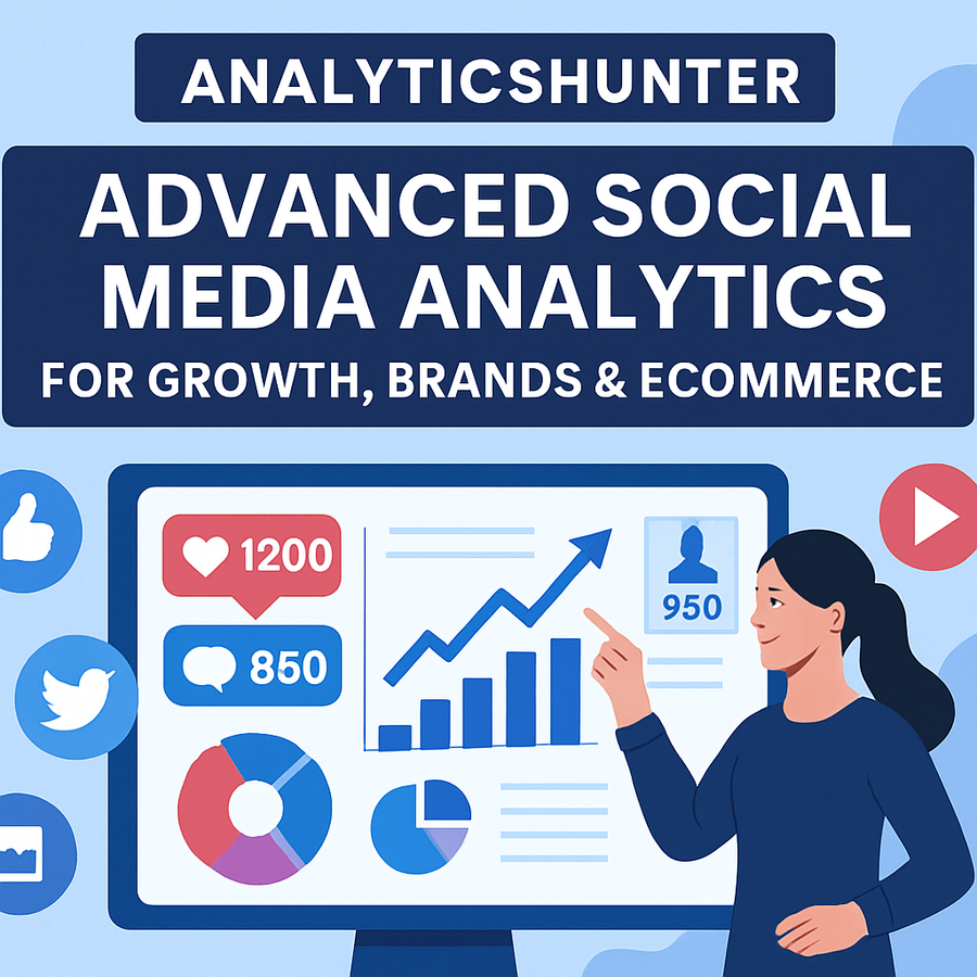 AnalyticsHunter: Advanced Social Media Analytics for Growth, Brands & eCommerce