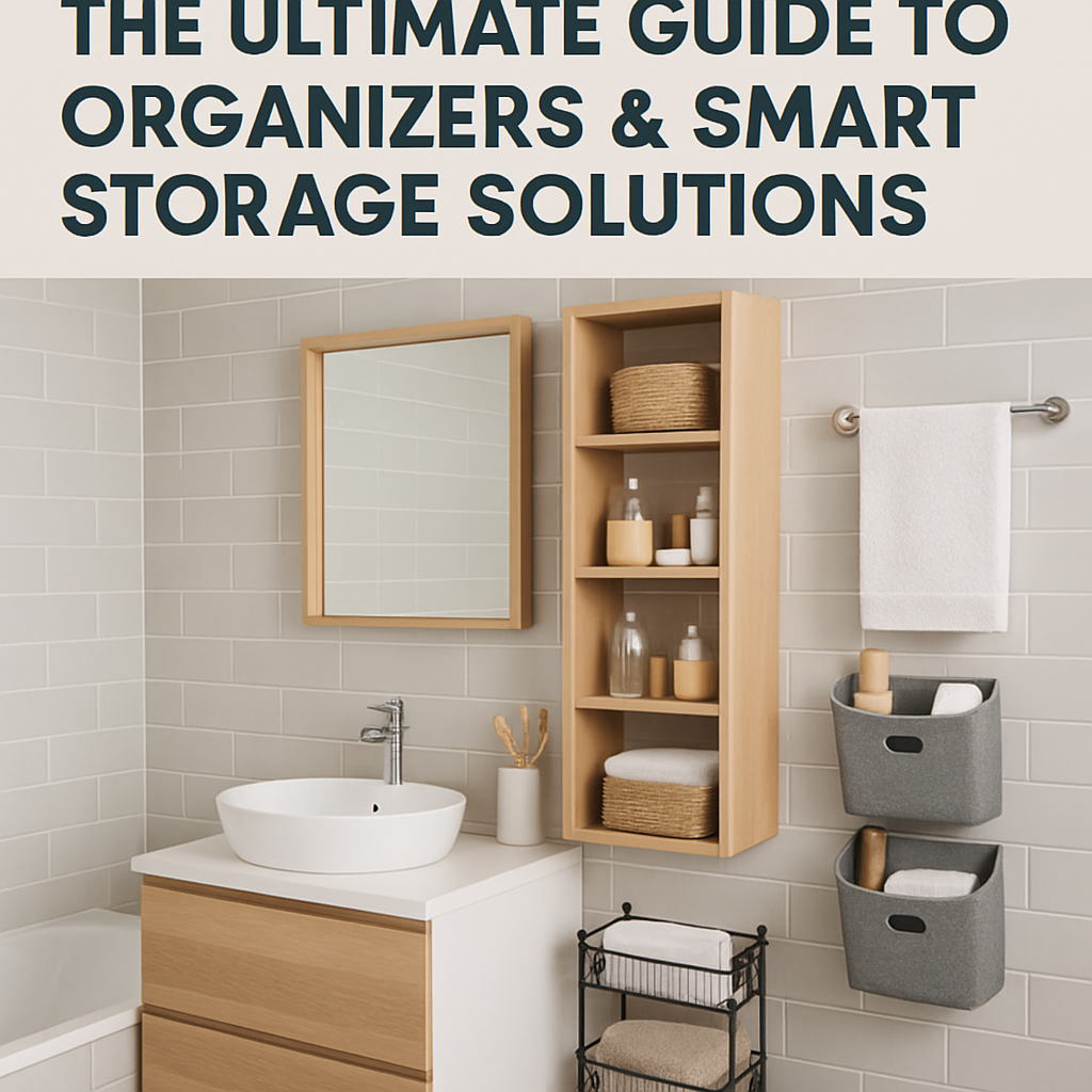 Transform Your Bathroom: The Ultimate Guide to Organizers & Smart Storage Solutions