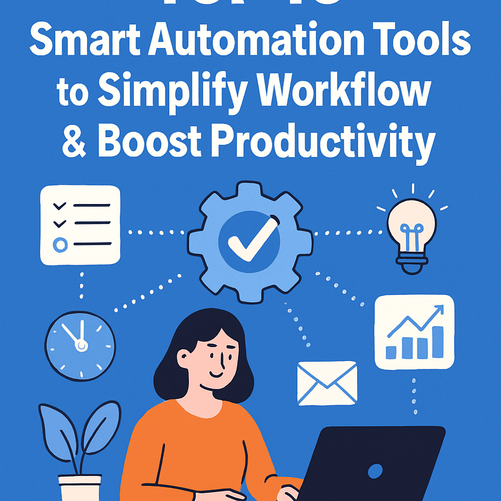 Top 10 Smart Automation Tools to Simplify Workflow & Boost Productivity