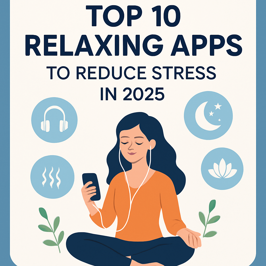 Top 10 Relaxing Apps to Reduce Stress in 2025