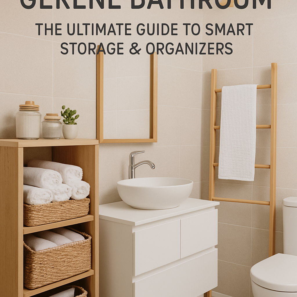 Unlock a Serene Bathroom: The Ultimate Guide to Smart Storage & Organizers