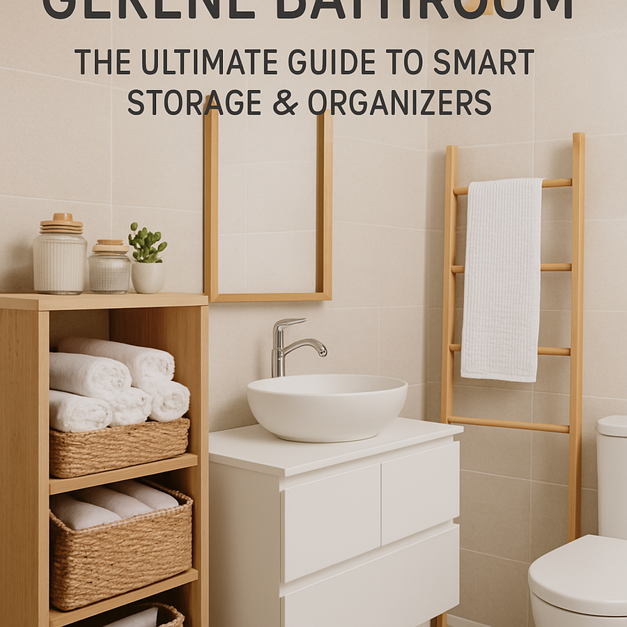 Unlock a Serene Bathroom: The Ultimate Guide to Smart Storage & Organizers