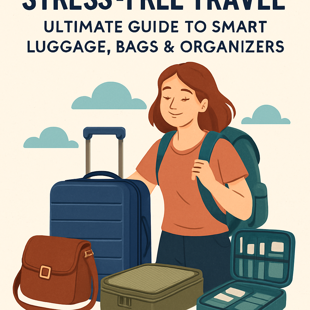Stress-Free Travel: Ultimate Guide to Smart Luggage, Bags & Organizers