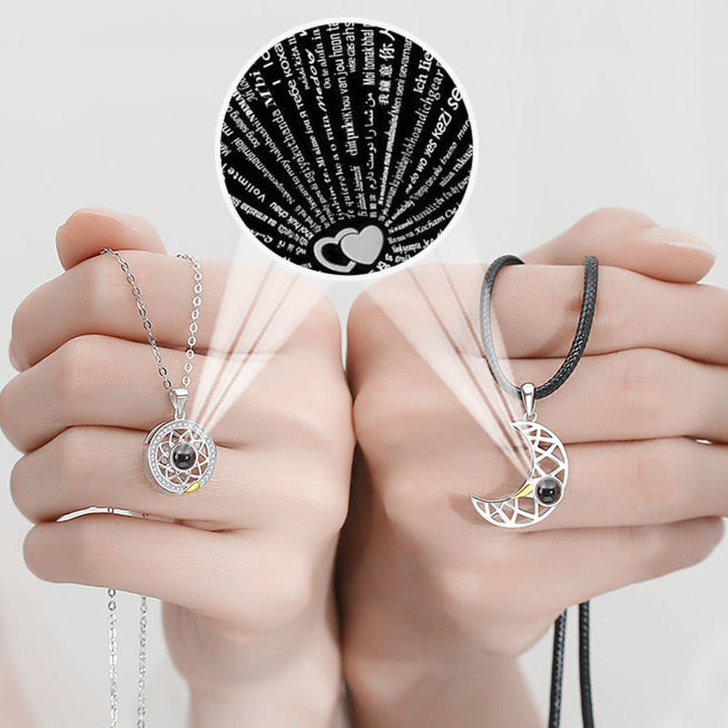 100 Languages I Love You Projection Necklace: The Ultimate Romantic Gift for Couples