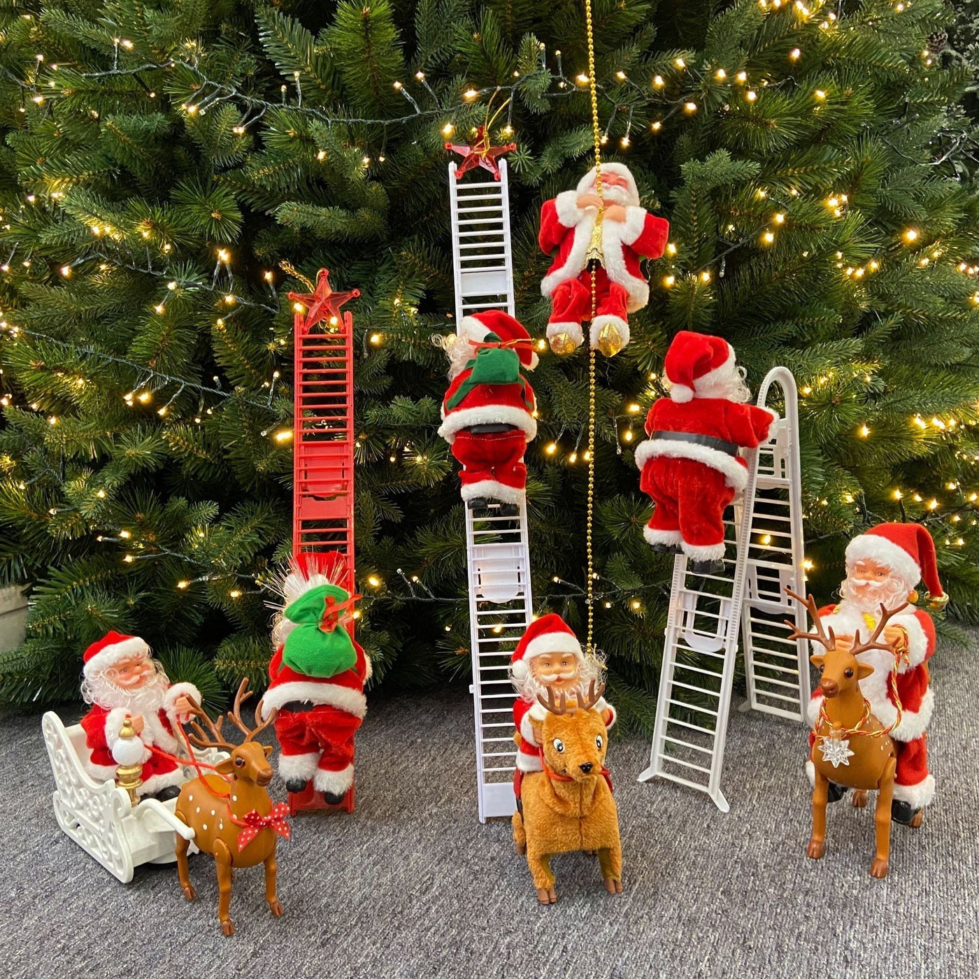 Electric Climbing Santa: The Ultimate Magical Holiday Decor & Gift Idea