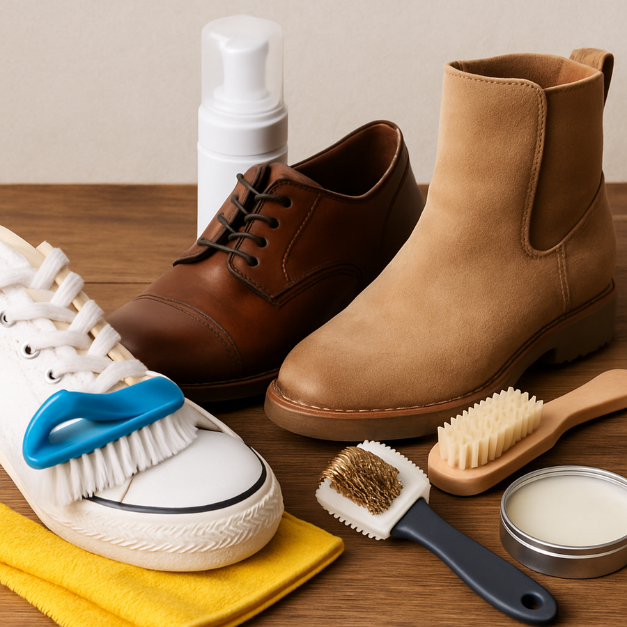 Sparkle Up Your Footwear: The Ultimate Guide to Cleaning Shoes at Home (Canvas, Leather, Suede & More!)