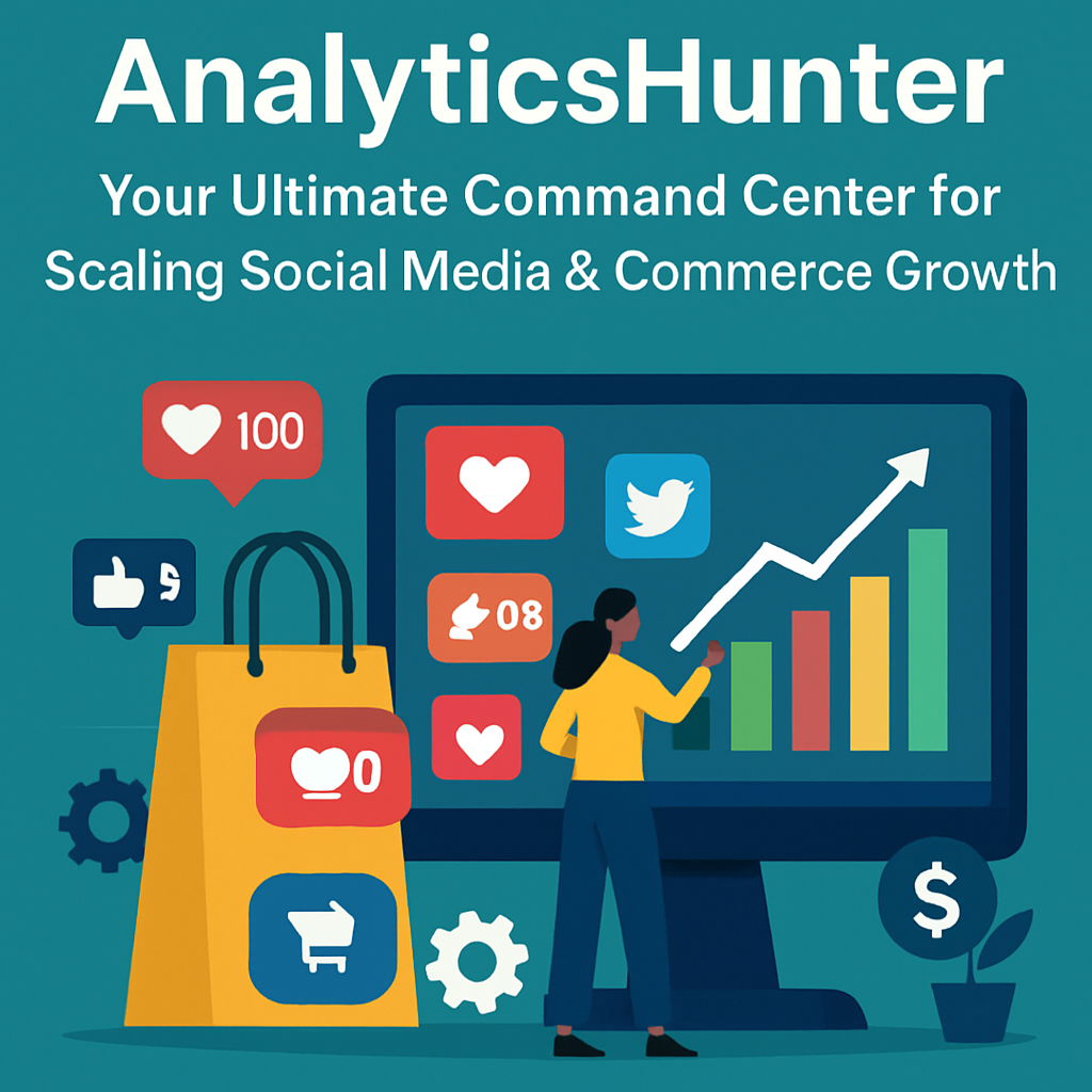 AnalyticsHunter: Your Ultimate Command Center for Scaling Social Media & eCommerce Growth