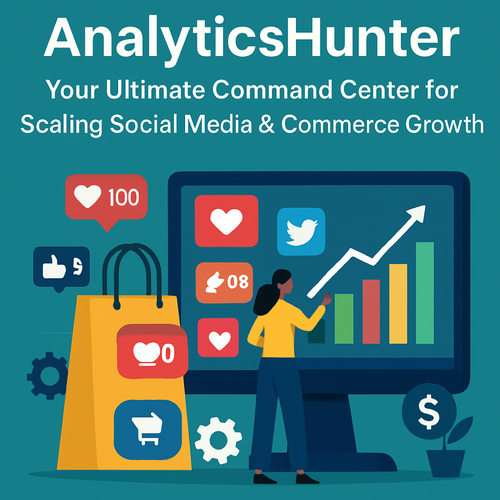 AnalyticsHunter: Your Ultimate Command Center for Scaling Social Media & eCommerce Growth