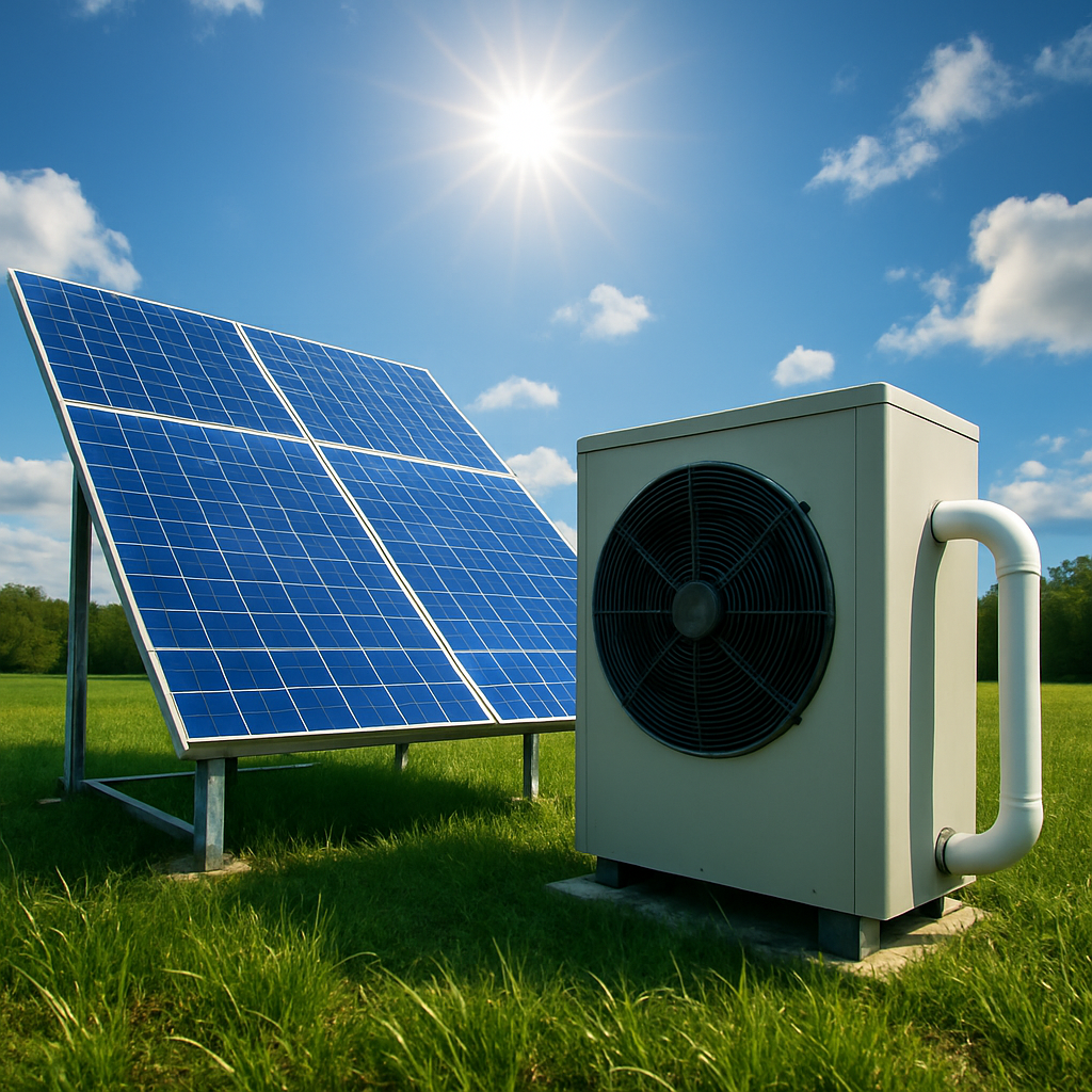 Groundbreaking Solar Heat Pump: Sunlight Directly into Green Heat