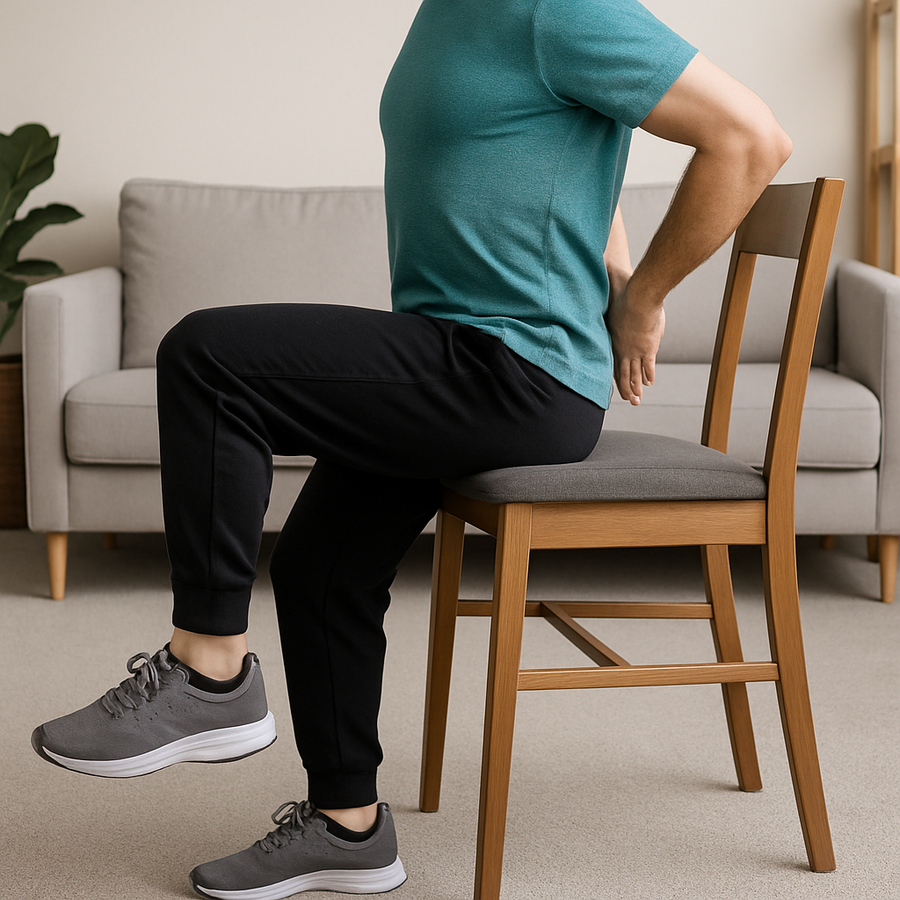 The Chair Cure: Easy Home Exercises for Lower Back Pain Relief
