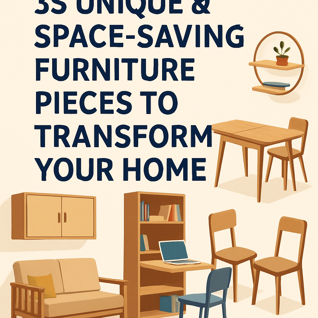 35 Unique & Space-Saving Furniture Pieces to Transform Your Home