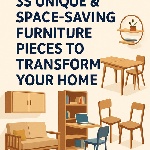 35 Unique & Space-Saving Furniture Pieces to Transform Your Home