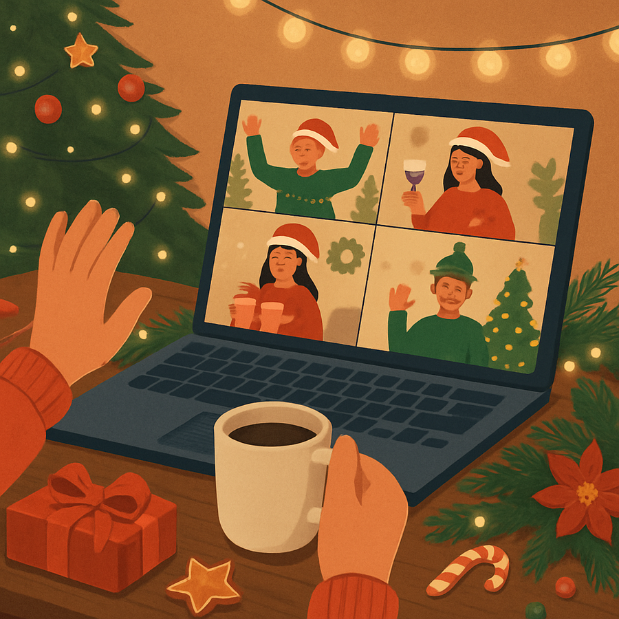 Your Guide to Hosting a Joyful Virtual Christmas Party