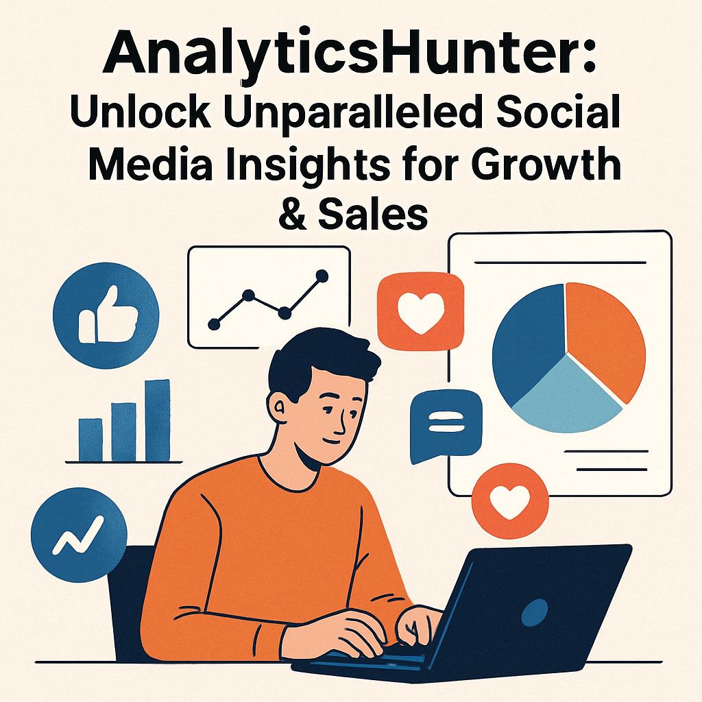 AnalyticsHunter: Unlock Unparalleled Social Media Insights for Growth & Sales