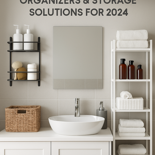 Top Bathroom Organizers & Storage Solutions for 2024