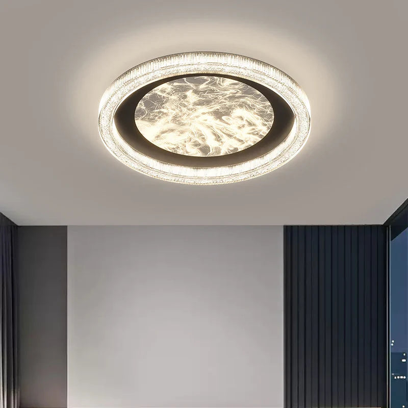 Moon Ring Ambient Ceiling Lamp: Creative Gadget & Unique Gift for Modern Homes