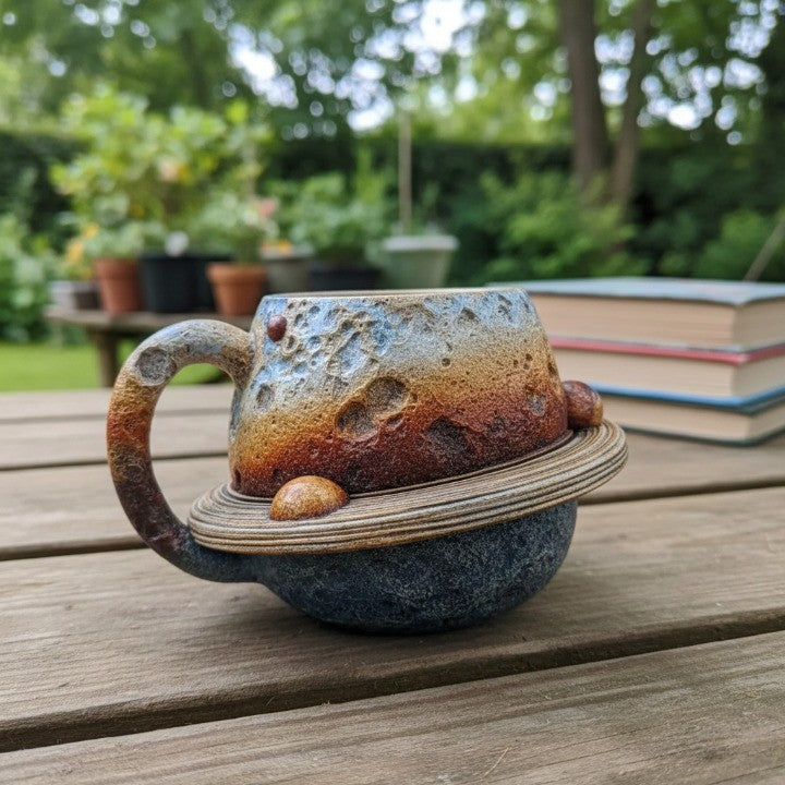 Saturn Rings Creative Handmade Cup: The Ultimate Unique & Artistic Gift Idea