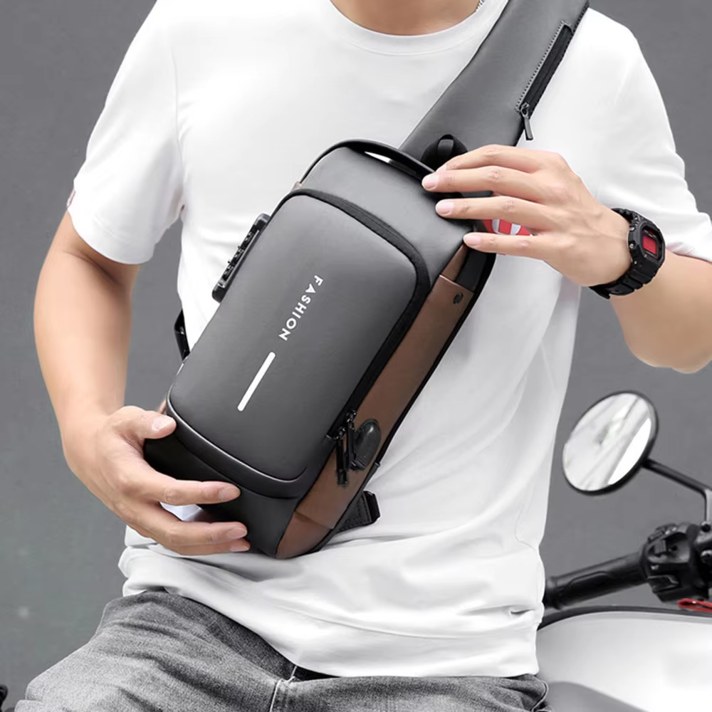 The Ultimate Gift: Stylish Anti-Theft Waterproof Crossbody Bag for Travelers & Commuters