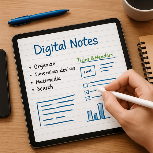 Master Digital Note-Taking: A Comprehensive Guide to Smarter Notes