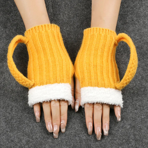Bottoms Up Winter Fingerless Gloves: Warm Hands, Free Fingers – The Perfect Winter Gift