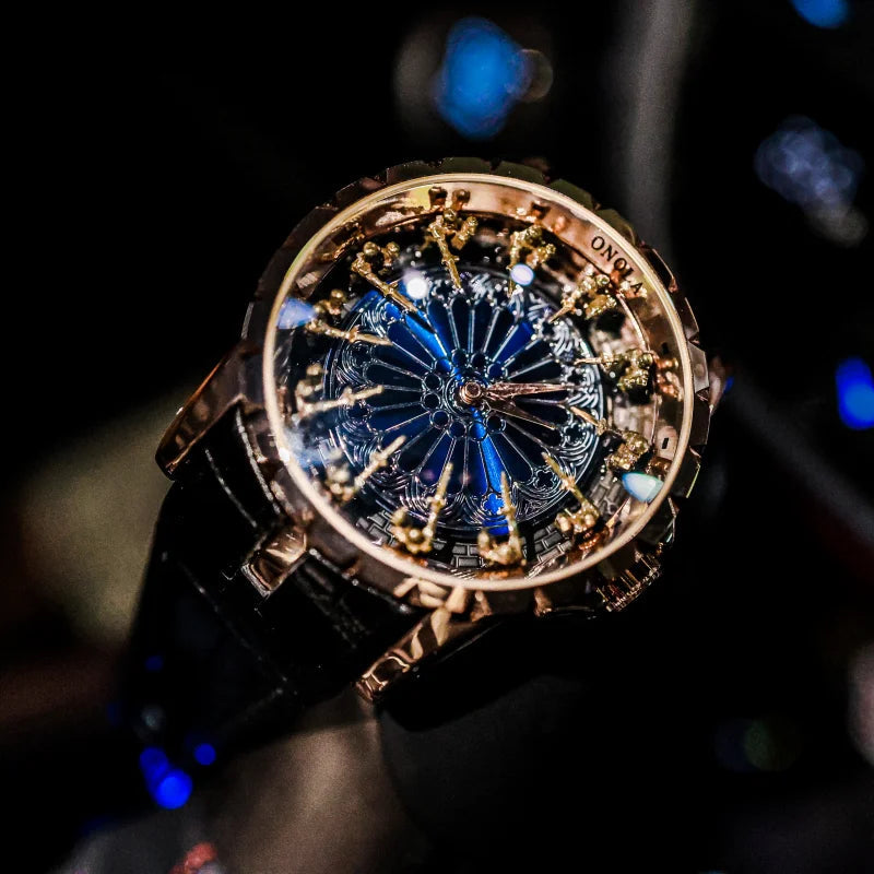 Elite Skeleton Star Inspired Watch: The Ultimate Gift for the Man Who Has Everything