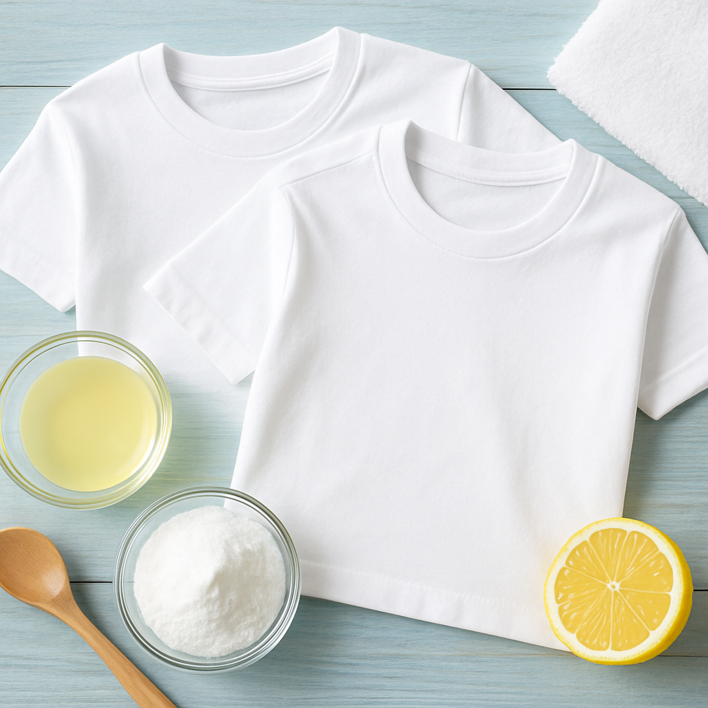 The Ultimate Bleach-Free Guide to Dazzling White T-Shirts