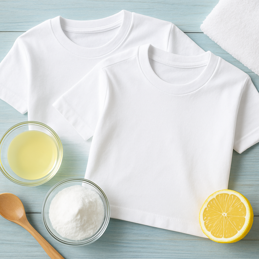 The Ultimate Bleach-Free Guide to Dazzling White T-Shirts