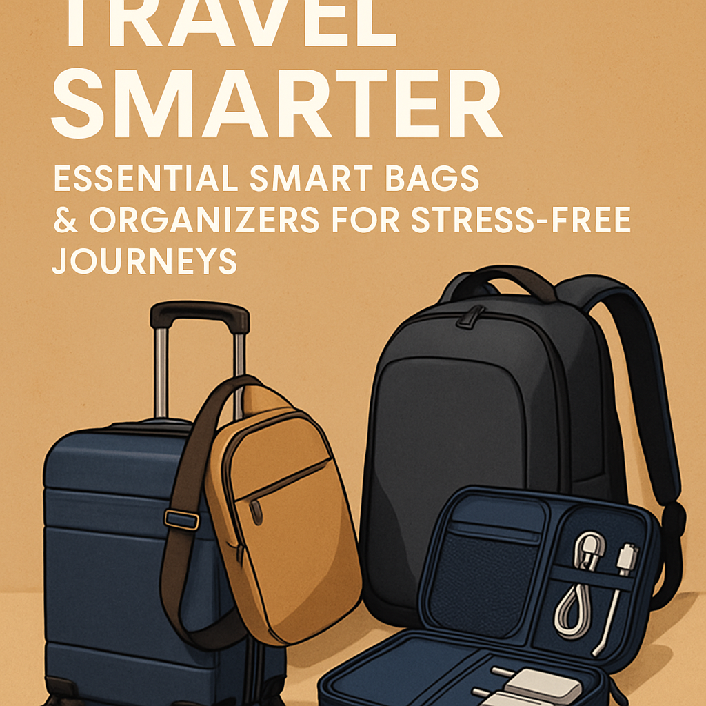 Travel Smarter: Essential Smart Bags & Organizers for Stress-Free Journeys