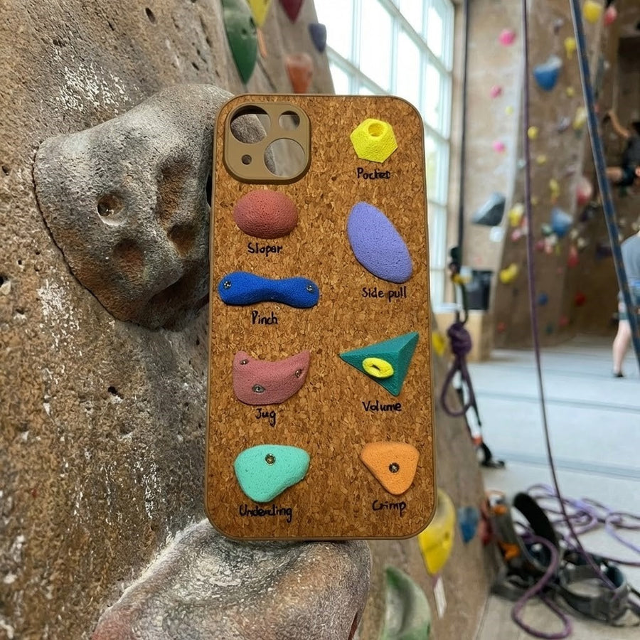 Rock Climbing Grip Phone Case: The Unique Gift That Prevents Drops & Sparks Conversations