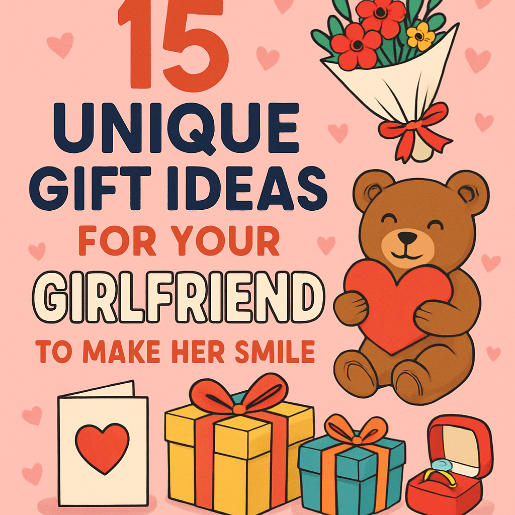 15 Unique Gift Ideas for Your Girlfriend to Make Her Smile