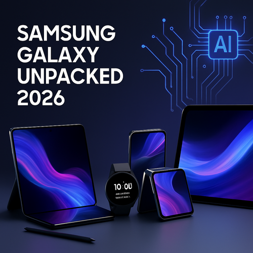 Samsung Galaxy Unpacked 2026: Foldables, AI, and the Next-Gen Galaxy Ecosystem