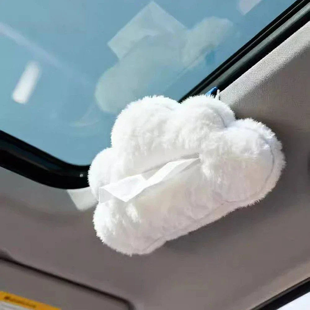 Cloud Shape Hanging Car Tissue Box: The Cutest Gift Idea for Any Driver
