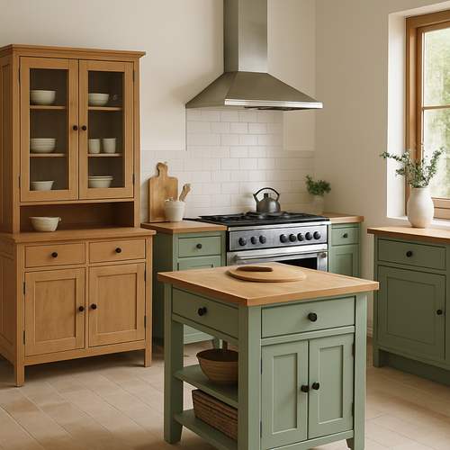 How to Design an Unfitted Kitchen with Freestanding Furniture