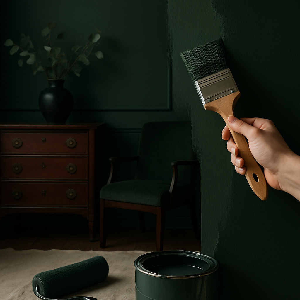 Unlocking the Perfect Shade: A Guide to Moody Green Paint for Dark Rooms