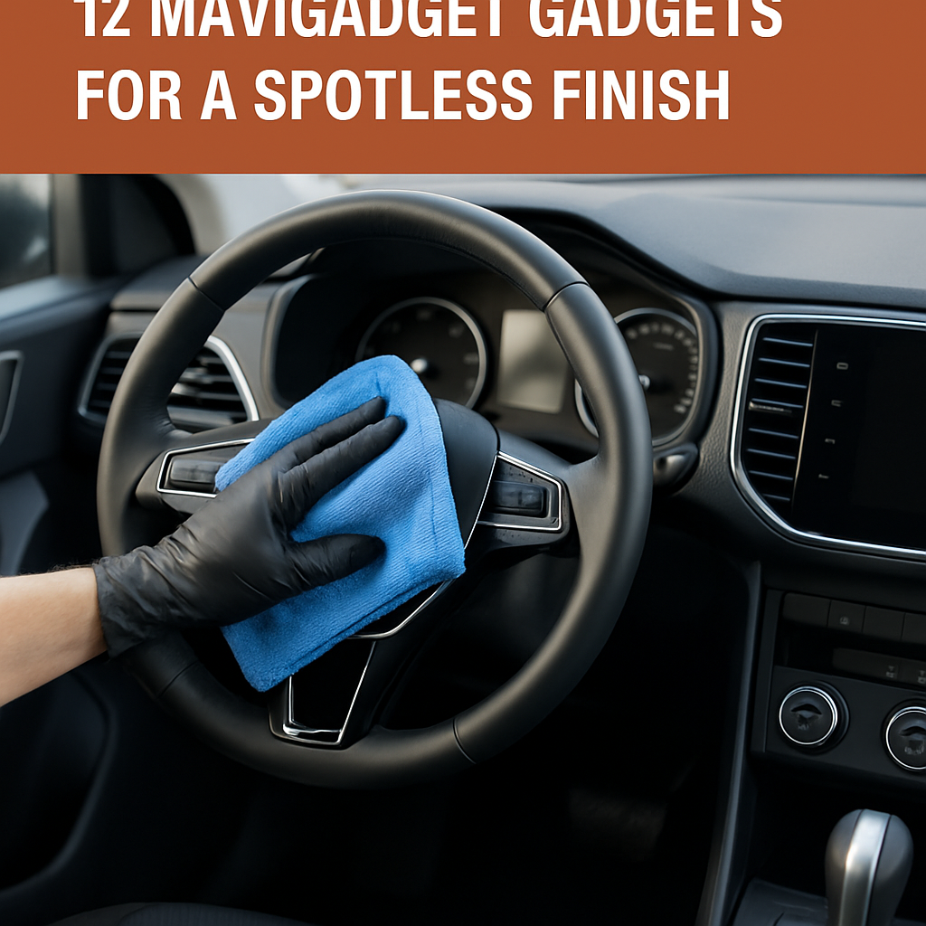 Transform Your Car Interior: 12 Mavigadget Gadgets for a Spotless Finish