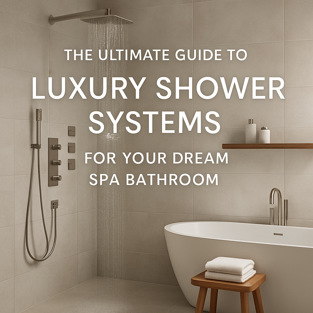 The Ultimate Guide to Luxury Shower Systems for Your Dream Spa Bathroom