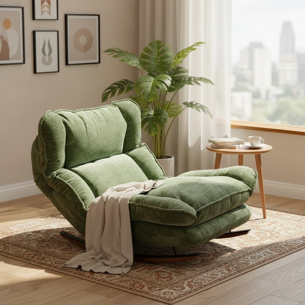 Tatami Minimal Foldable Floor Recliner Sofa: The Perfect Gift for Small Spaces & Cozy Living