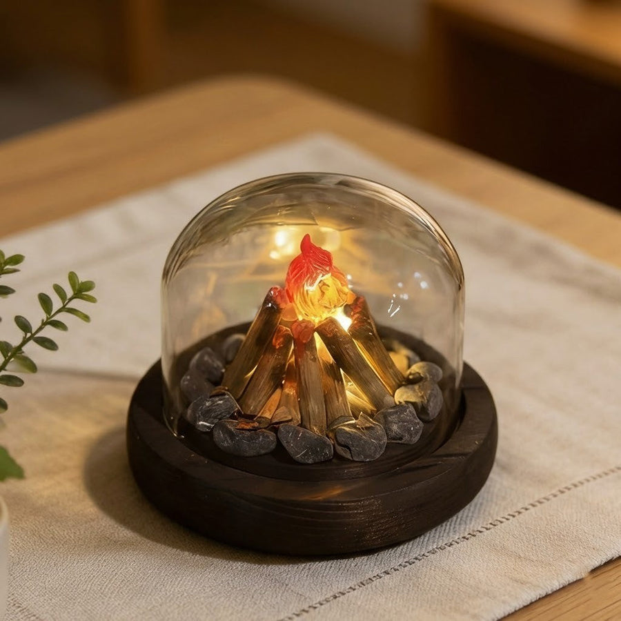 Mini Bonfire Lamp: Bring The Cozy Campfire Vibe Indoors as a Unique Gift