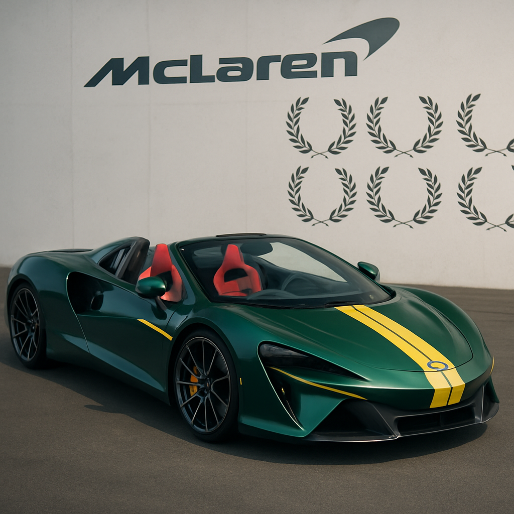 McLaren Artura Spider: An Ultra-Rare Tribute to 10 F1 World Titles