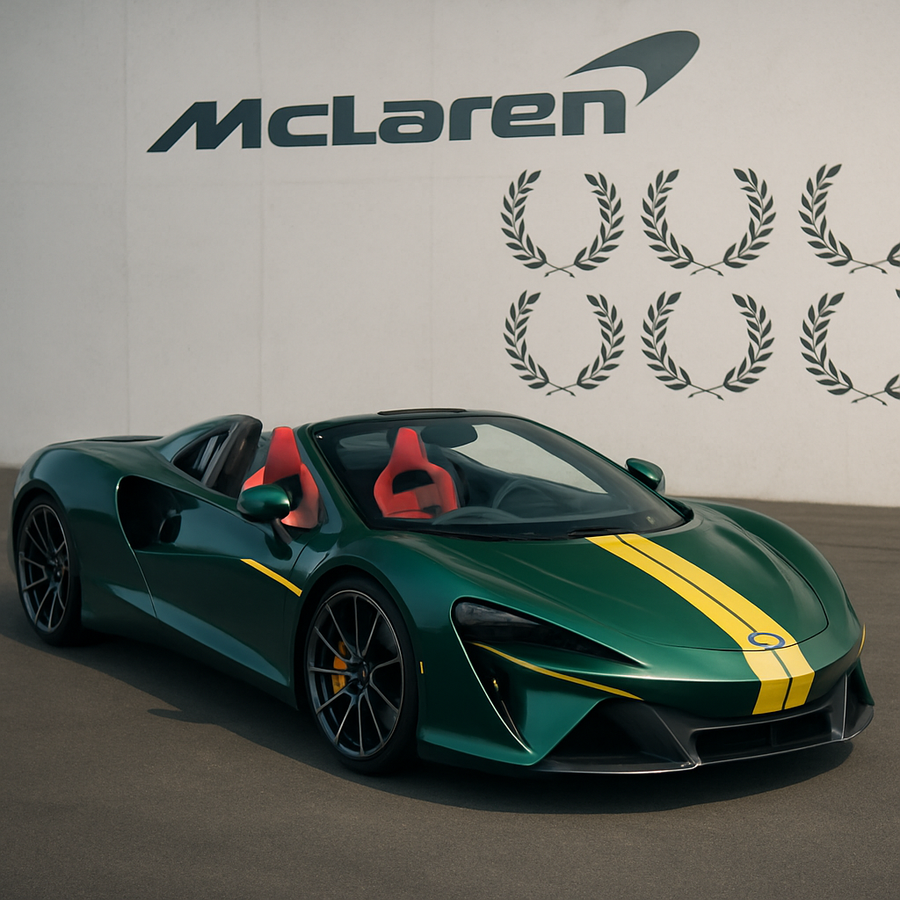 McLaren Artura Spider: An Ultra-Rare Tribute to 10 F1 World Titles