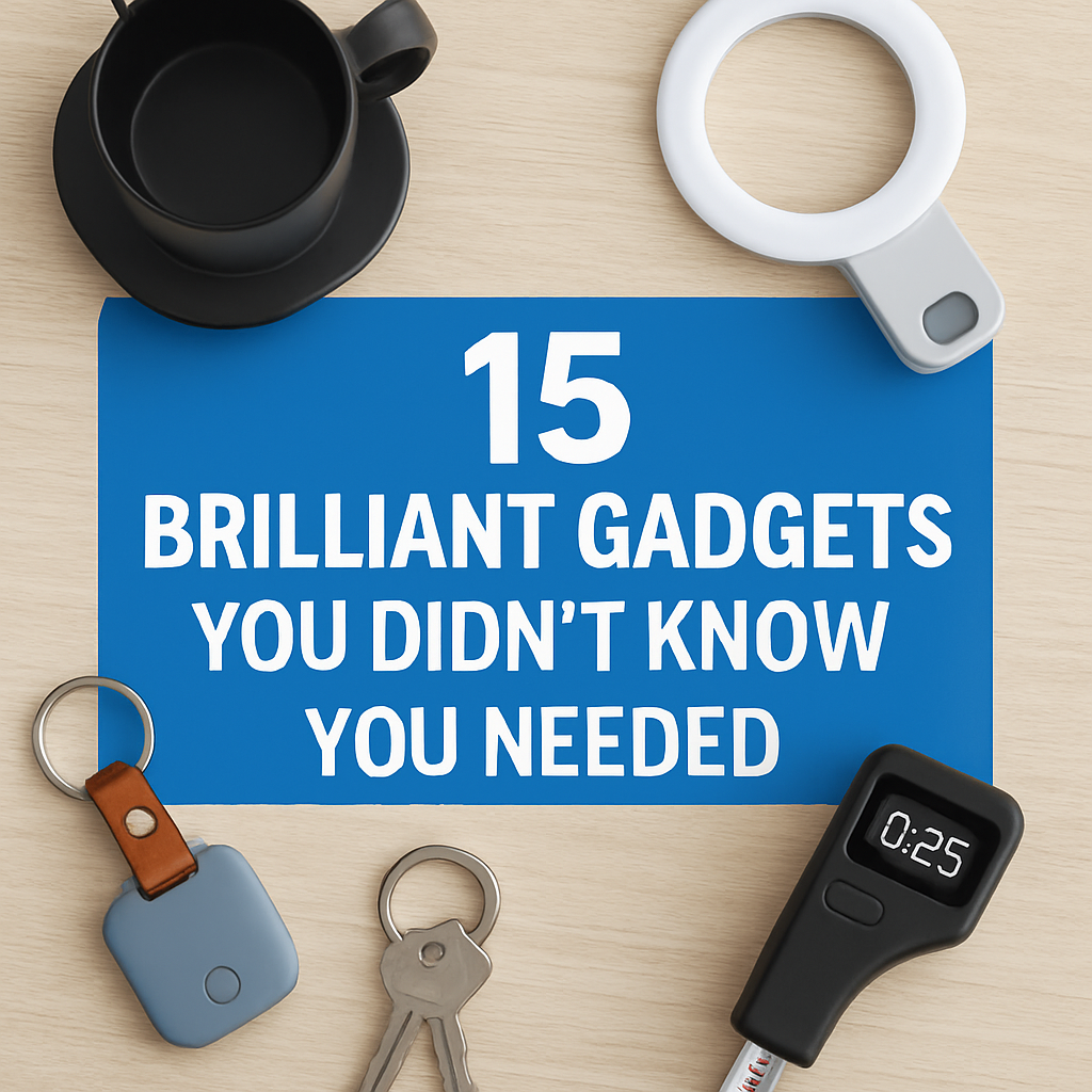 15 Brilliant Gadgets You Didn’t Know You Needed