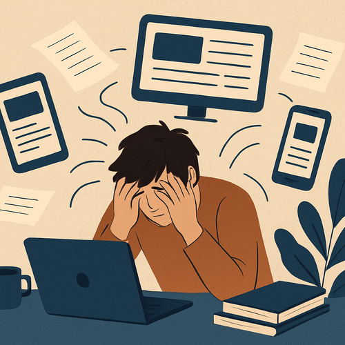 Heal Content Overload Burnout: Your Step-by-Step Guide to Reclaiming Focus and Calm