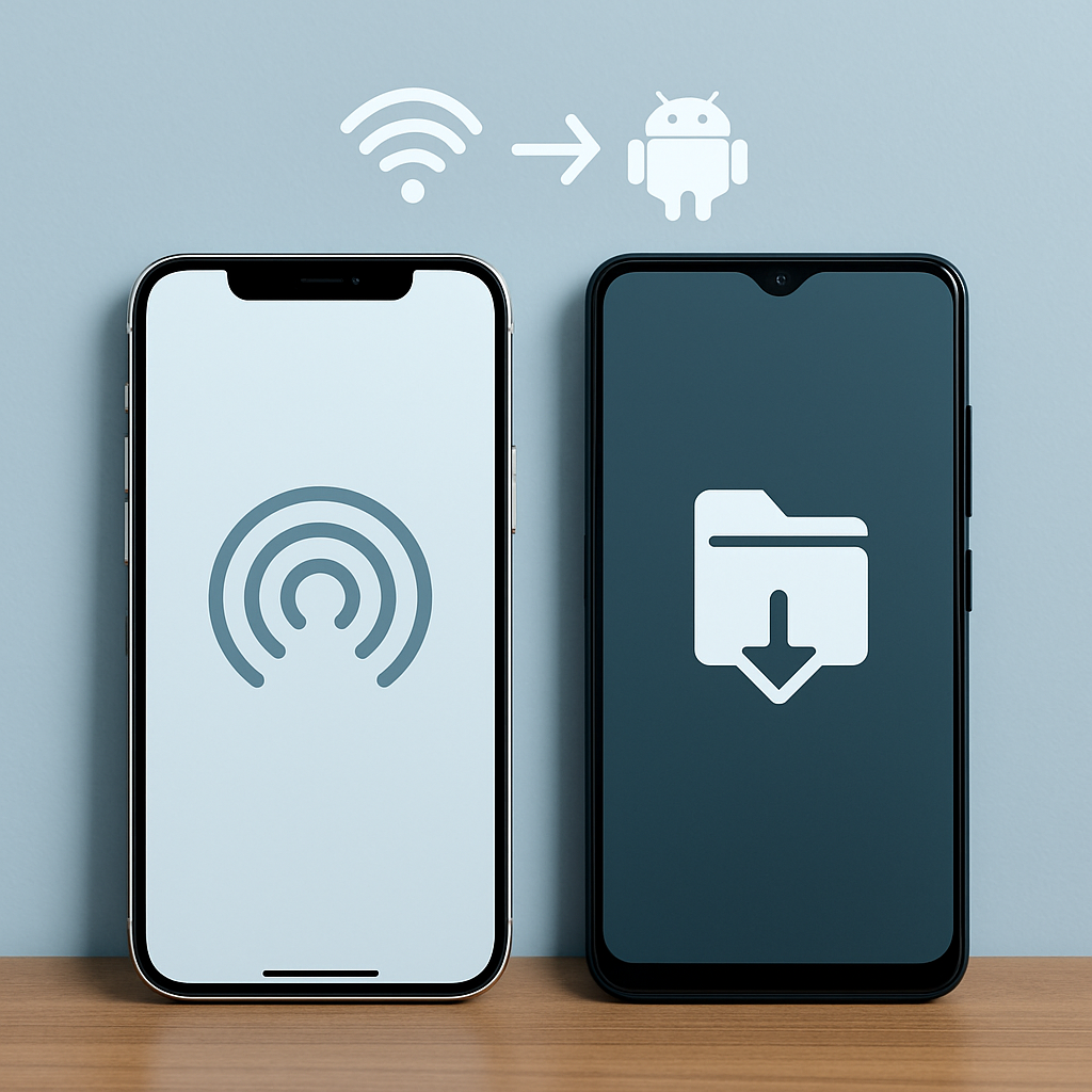 How to Wirelessly Share Files Between iPhone and Android: Airdrop Alternatives